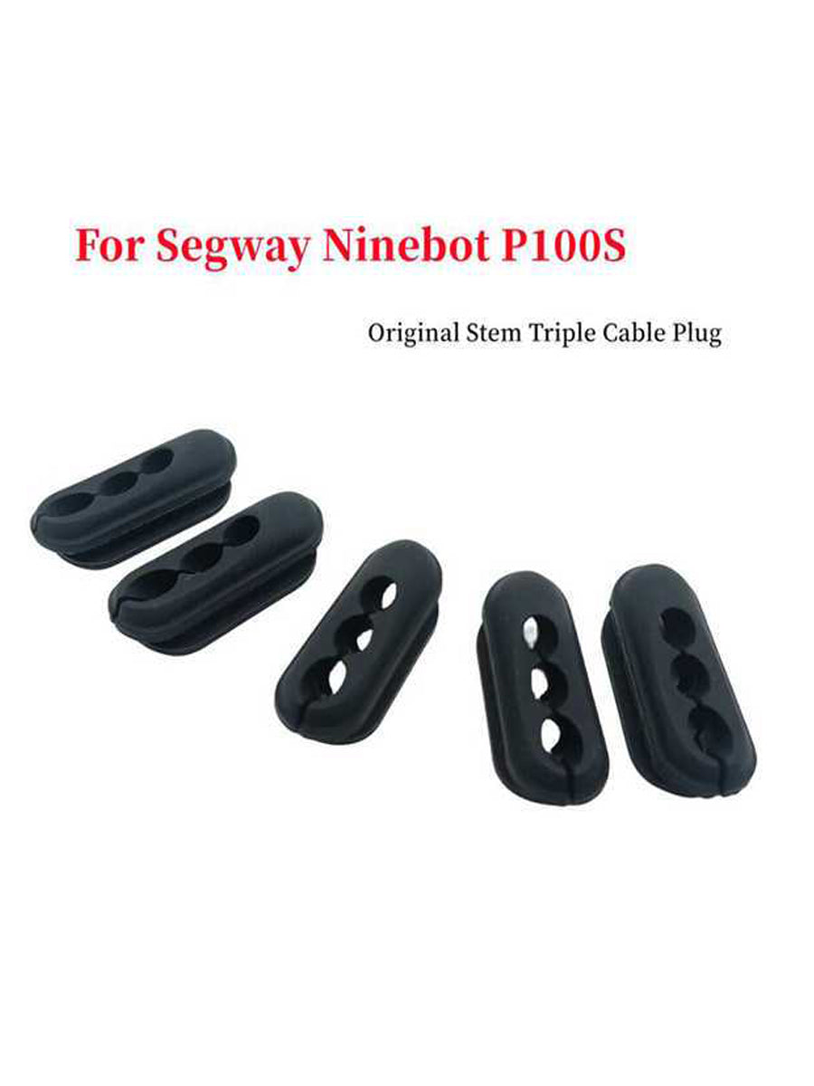 Segway Ninebot P100S P Series Scooter Eléctrico Tallo Tapón de Goma Impermeable para Enchufe de Cable Triple