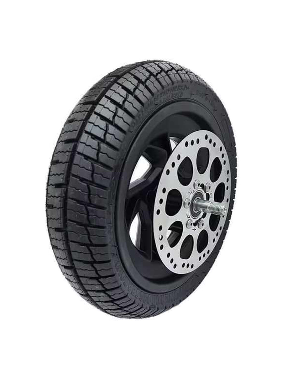 Original Front Wheel Assembly 10.5X2.75 Tubeless for Ninebot P100S Electric Scooter Front Wheel Hub With Gel Tyre Brake Disc - ARRA SPORT