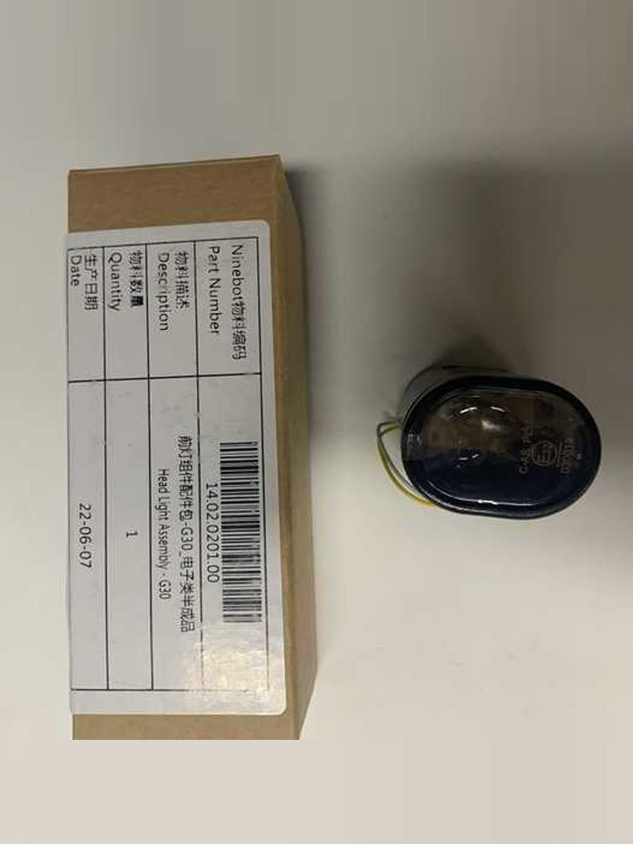 Original Headlights for NINEBOT MAX G30 Electric Scooter Head Light Lamp Front LED Light Parts - ARRA SPORT