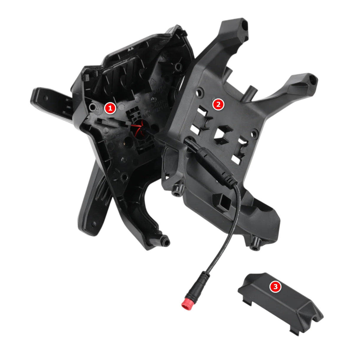 Segway Ninebot ZT3 Pro Electric Scooter Front X Light Rear Shell - ARRA SPORT