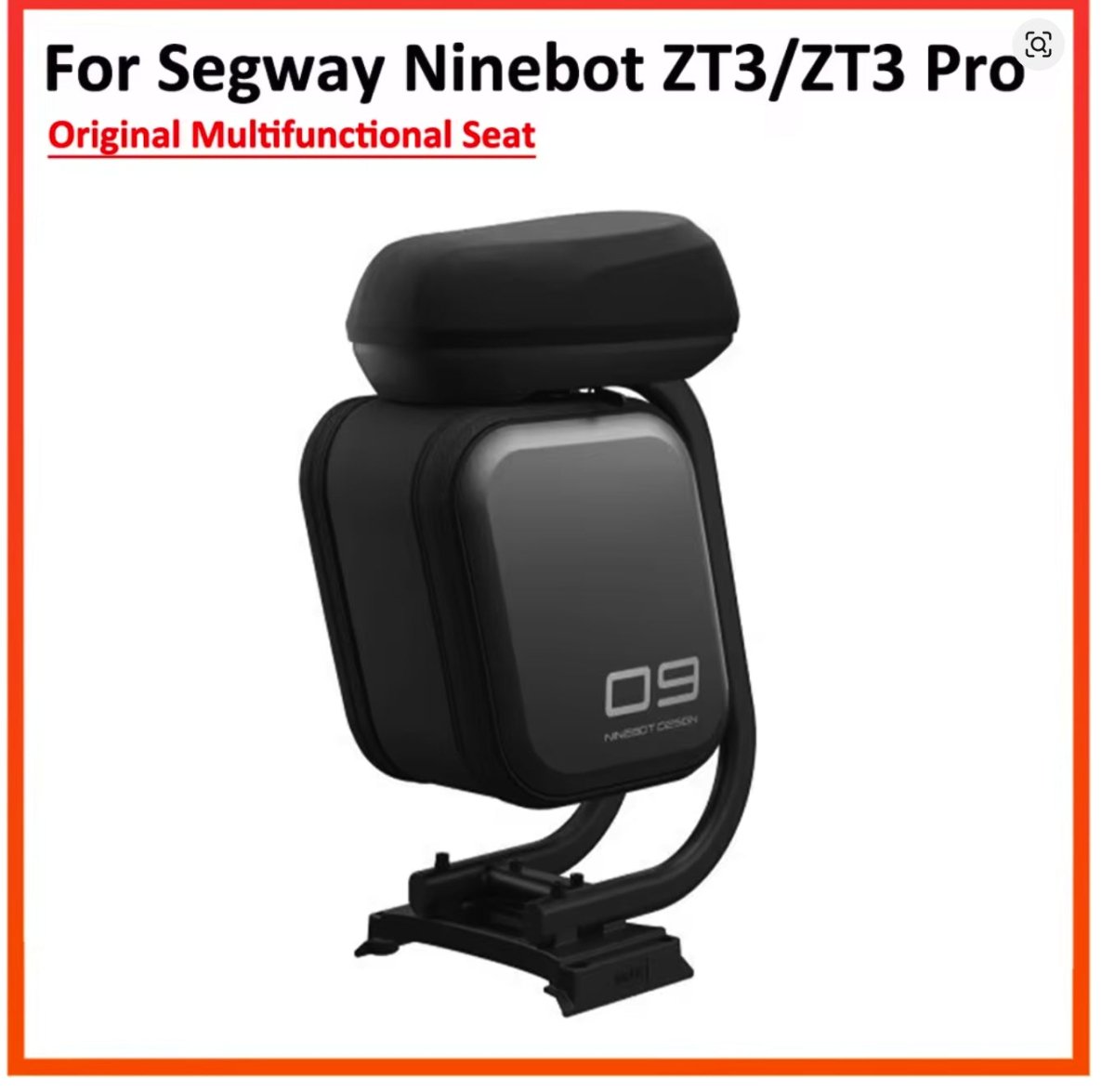 Segway Ninebot ZT3 Pro Electric Scooter ZT3 Multifunctional Seat/Bag - ARRA SPORT