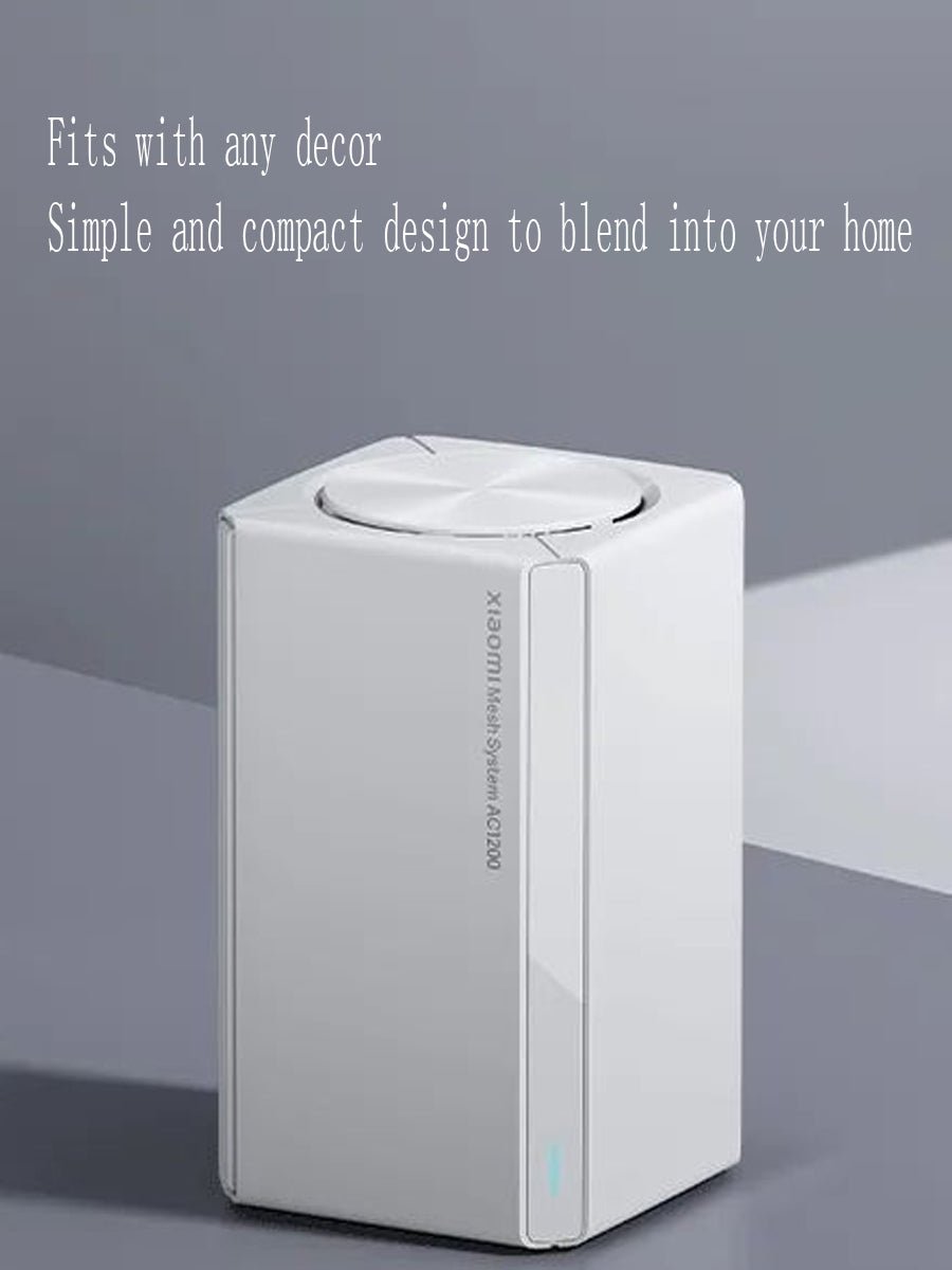 Xiaomi AC1200 Mesh System Router WiFi 5GHz + 2.4GHz WHITE for Home Use - ARRA SPORT