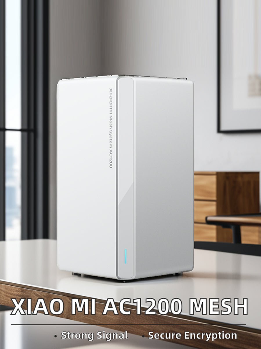 Xiaomi AC1200 Mesh System Router WiFi 5GHz + 2.4GHz WHITE for Home Use - ARRA SPORT