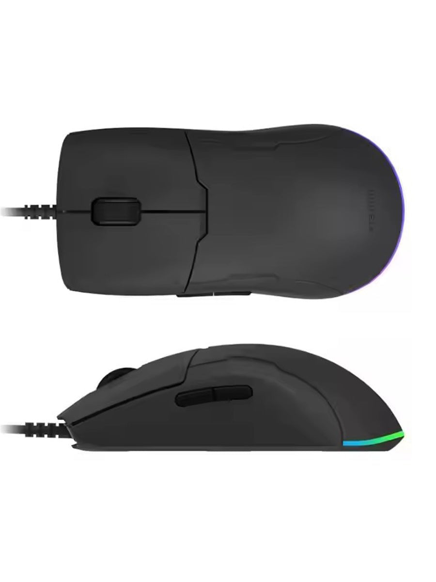 Xiaomi Gaming Mouse Lite Lingtweight Body Mouse Mini Portable GRB Atmosphere Light Mi Computer Mouse - ARRA SPORT
