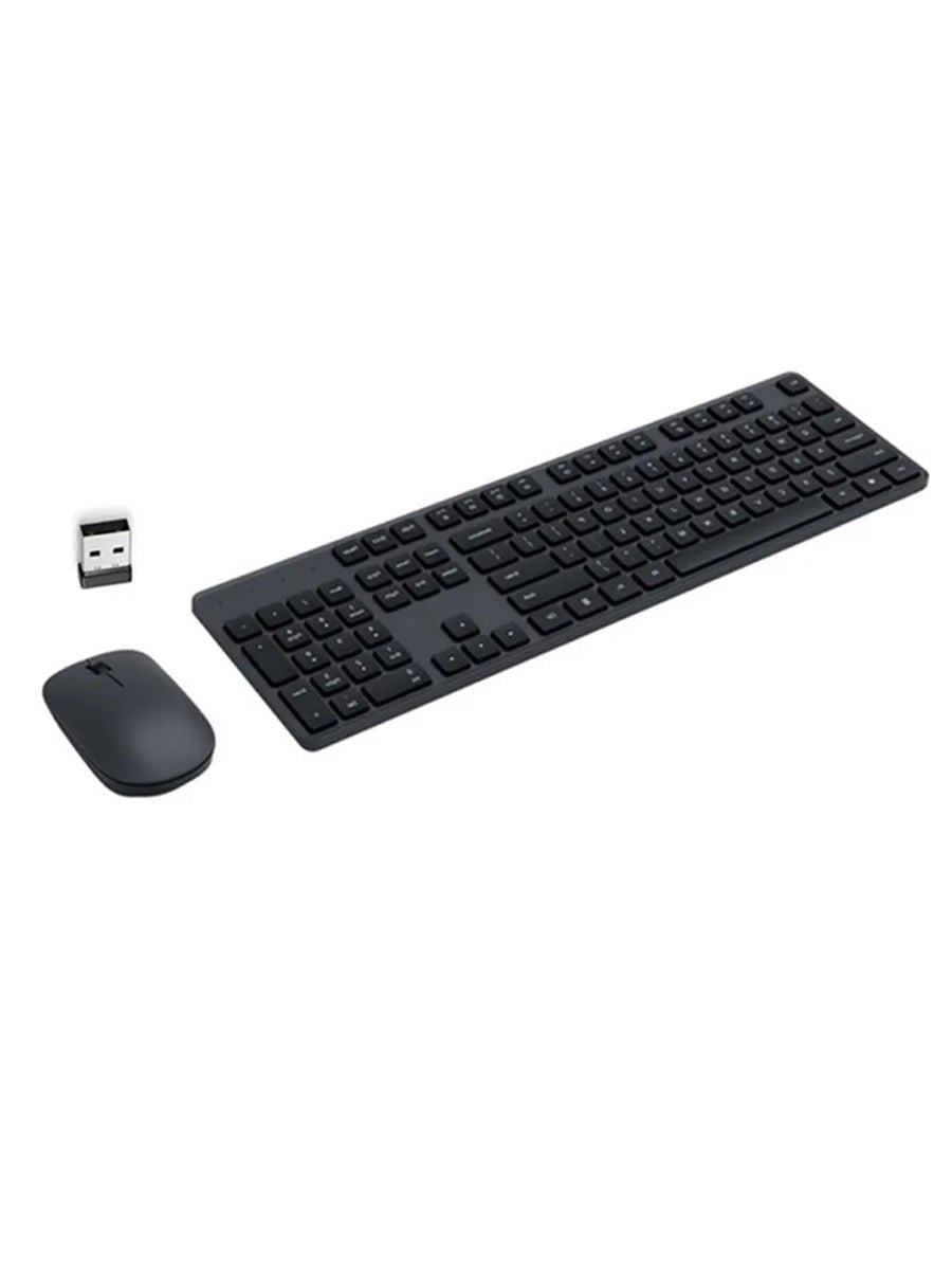 Xiaomi Mijia Keyboard Mouse Set RF 2.4GHz Wireless Office Keyboard 104 Keys for Windows PC Compatible USB Game Kit Mouse Keyboard - ARRA SPORT