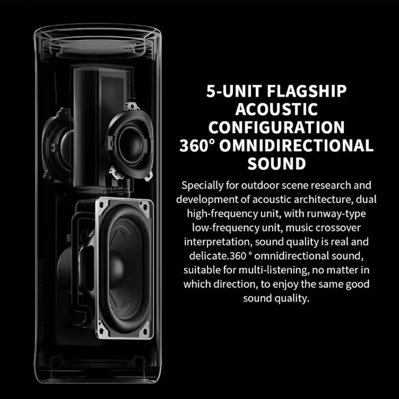 Global Xiaomi Bluetooth Speaker ASM02A Bluetooth 5.3 LHDC 5.0 HyperOS IP67 93dB 40W Battery life Outdoor Portable Sound Mi Home APP - ARRA SPORT