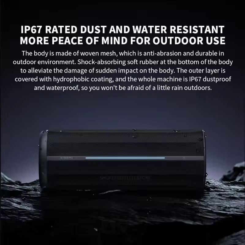 Global Xiaomi Bluetooth Speaker ASM02A Bluetooth 5.3 LHDC 5.0 HyperOS IP67 93dB 40W Battery life Outdoor Portable Sound Mi Home APP - ARRA SPORT
