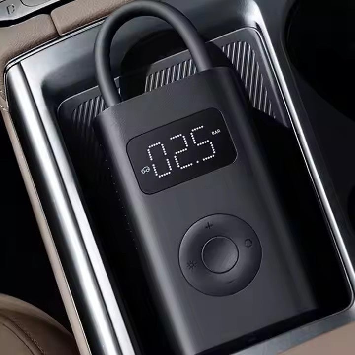Mi Portable Electric Air Compressor Portable Electric 1S Led Type - C Inflator Pump Treasure for Motorcycle Car Soccer Tire - ARRA SPORT