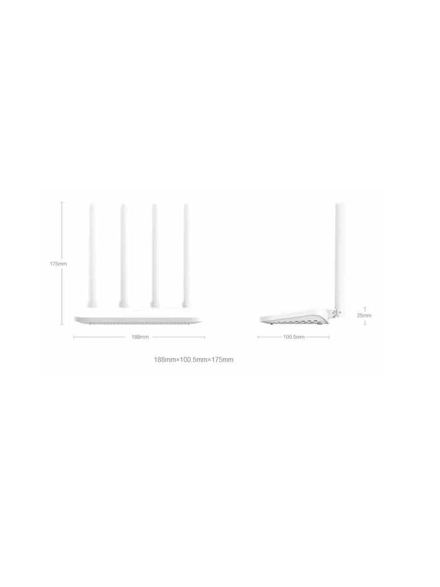 Mijia Mi WiFi Router 4A 1200Mbps APP Remote Control Gigabit Edition IPv6 Support 5G Frequency 300Mbps Max LAN Data Xiaomi Router - ARRA SPORT