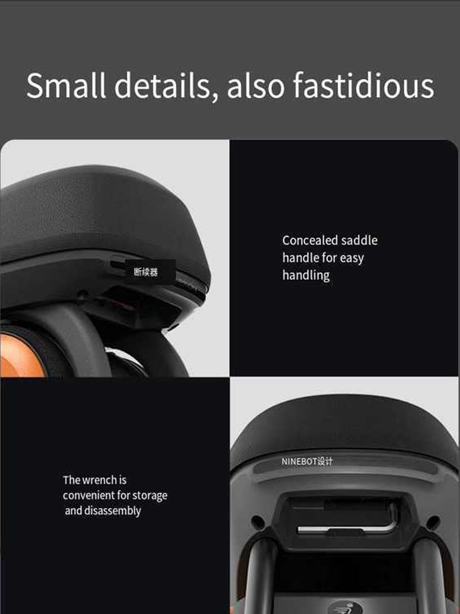 Ninebot Multi - functional Scooter Seat - ARRA SPORT