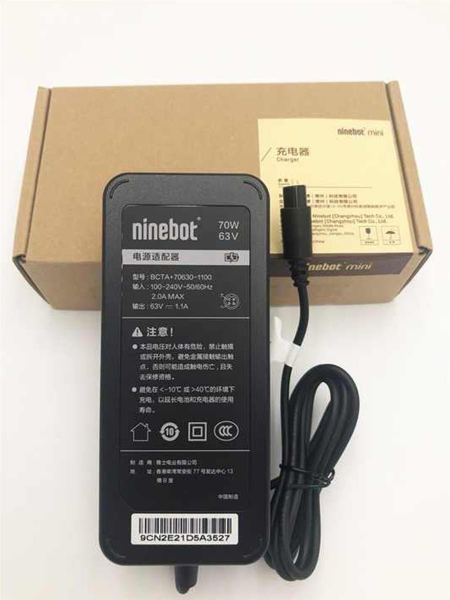 Original 63V 1.1A 4 Hole Charger for Ninebot Mini Pro Ninebot One A1 S2 Self Balance Electric Scooter Battery Charger Spare Part - ARRA SPORT