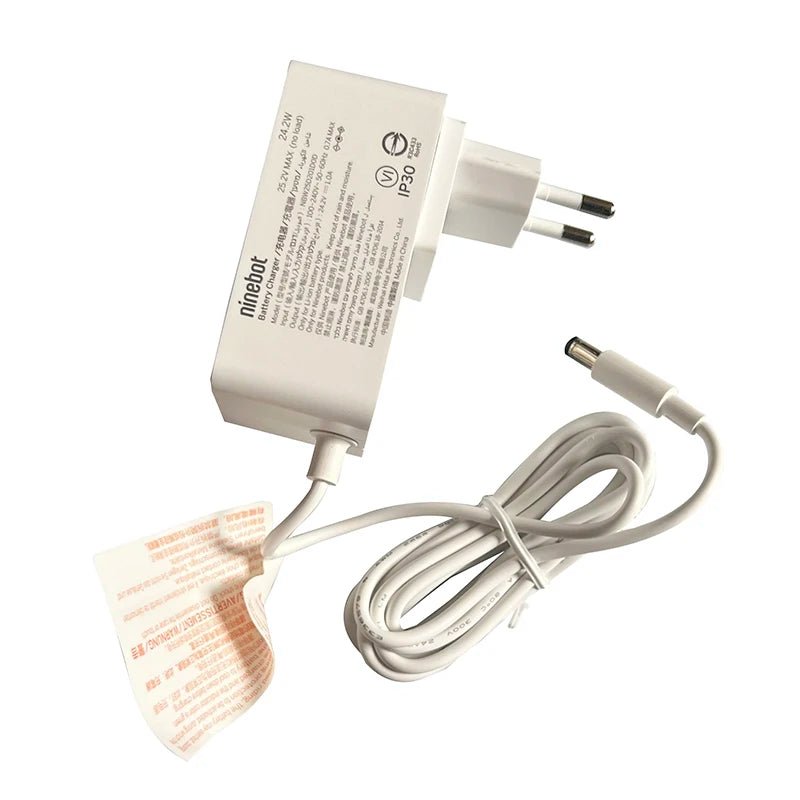 Original Battery Charger for Ninebot E2 E2 Plus C20 C2 Pro C15 E8 E10 Electric Scooter Parts Battery Power Adapter Charger 24.2W - ARRA SPORT