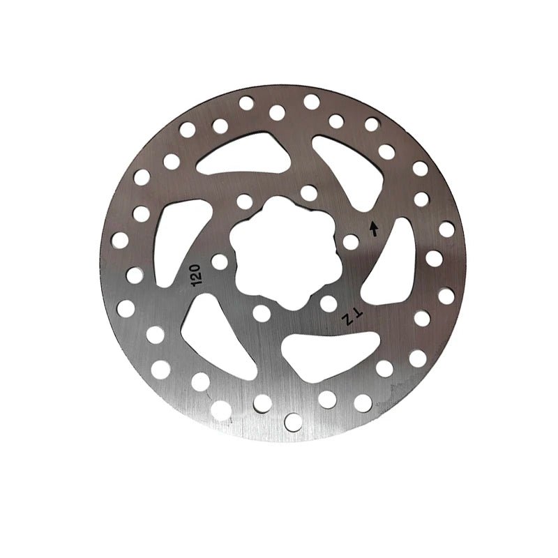 Original Brake Disc for Ninebot F3 F3 Pro Electric Scooter Parts Stainless Steel 120mm 6 - hole Size Replacement Accessories - ARRA SPORT