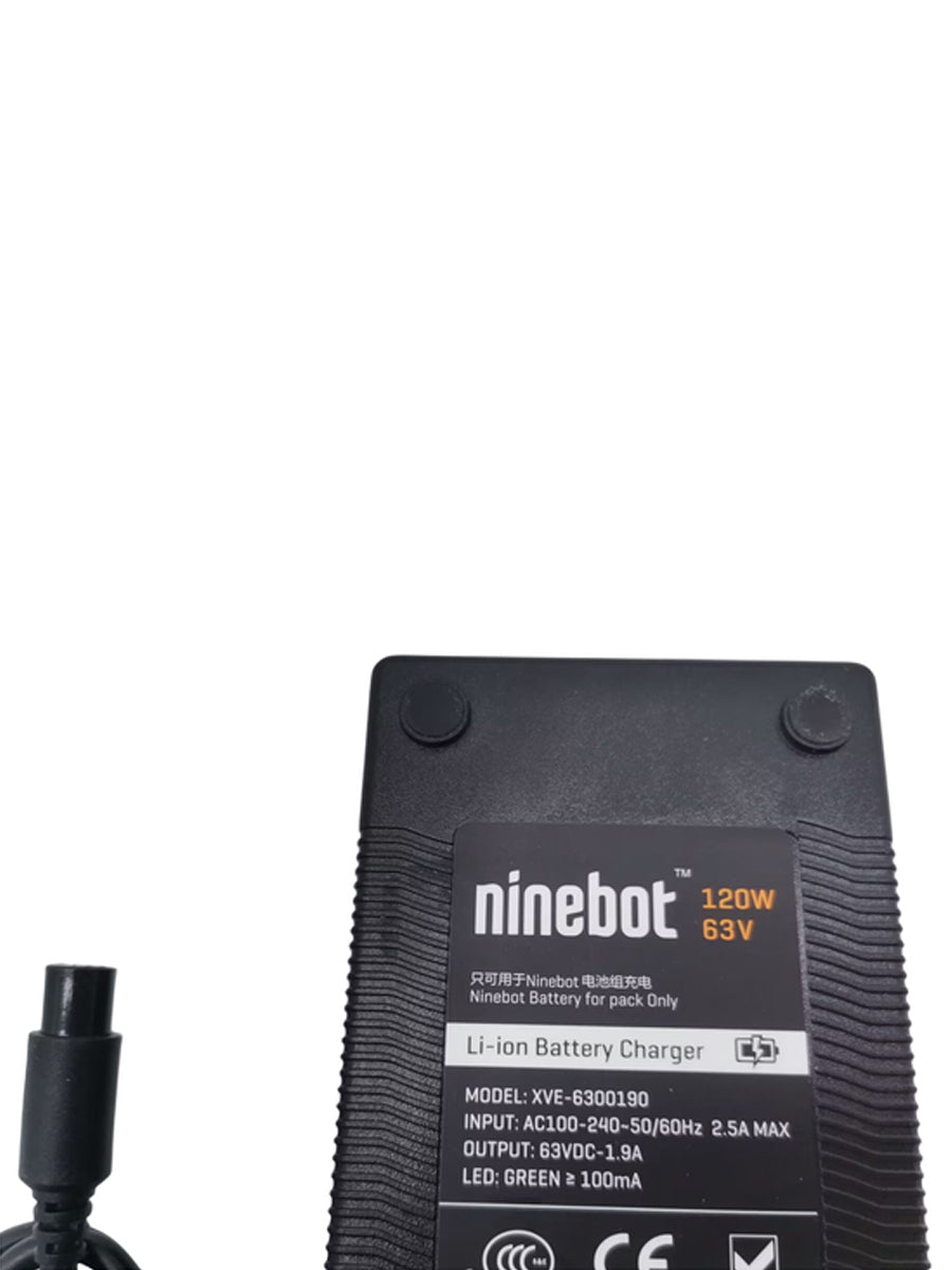Original Charger 63V 1.9A for NINEBOT One A1 S2 Self Balance Scooter 120W 4 Hole Battery Charger Spare Parts - ARRA SPORT