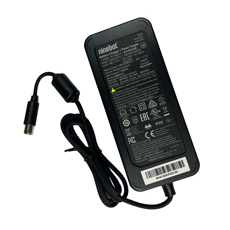 Original Charger for Ninebot E2 Pro Electric Scooter Kickscooter 70W 42V Battery Power Adapter Fast Charging Parts - ARRA SPORT