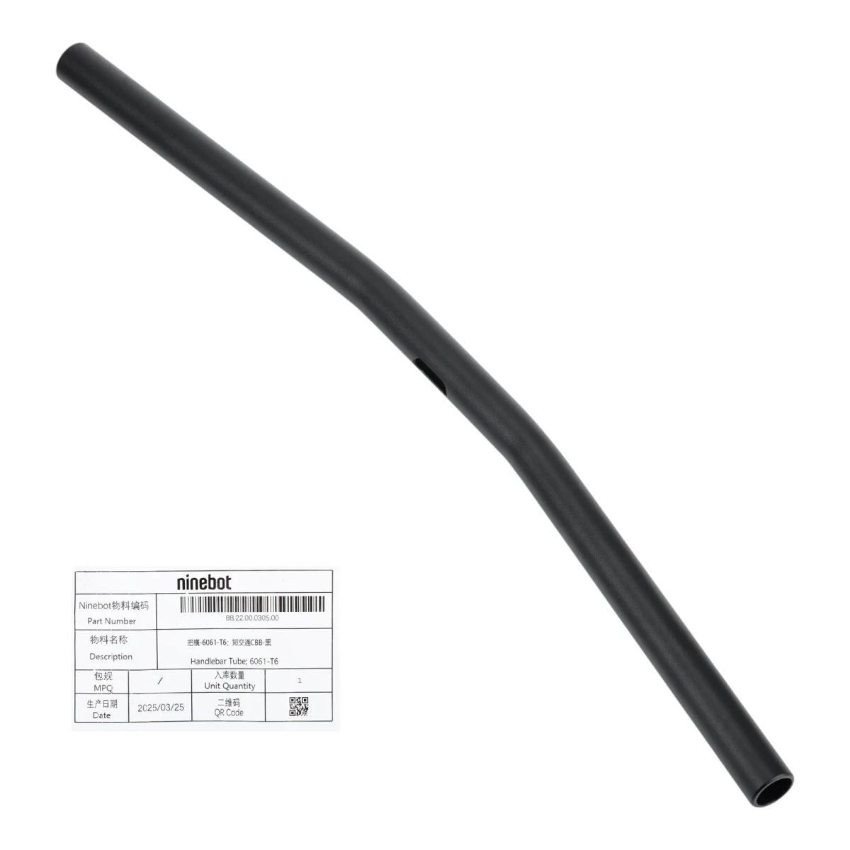 Original Handlebar for Segway Ninebot G3 F3 F3 Pro Electric Scooter - Standpipe Stem Cross Bar Aluminum Alloy Parts - ARRA SPORT