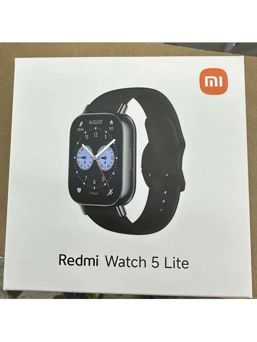 Original Redmi Watch 5 Lite 1.96" AMOLED 470mAh 5ATM Waterproof 24H Heart Rate Monitoring BT5.3 GPS Blood Oxygen for Smart Watch - ARRA SPORT