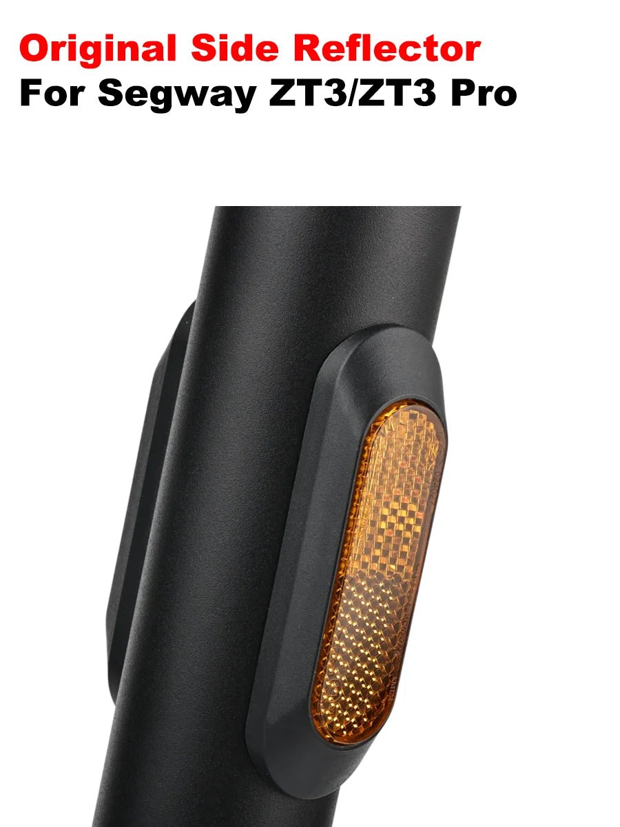 Original Side Reflector for Segway Ninebot ZT3 / ZT3 Pro Electric Scooter Front Pole Left Righ Reflecting Cover Base - ARRA SPORT