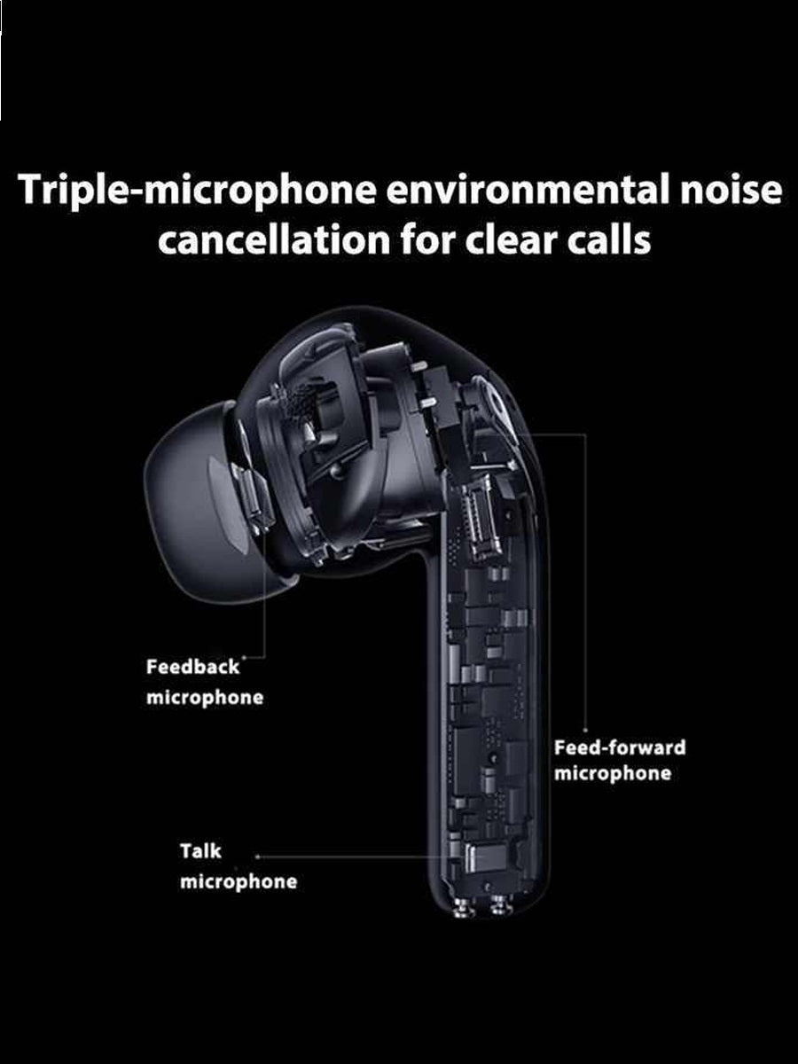 Original Xiaomi Buds 3 bluetooth Earphone Mi Anc Active Noise Cancelling Waterproof Gaming Tws Wireless Earbuds - ARRA SPORT