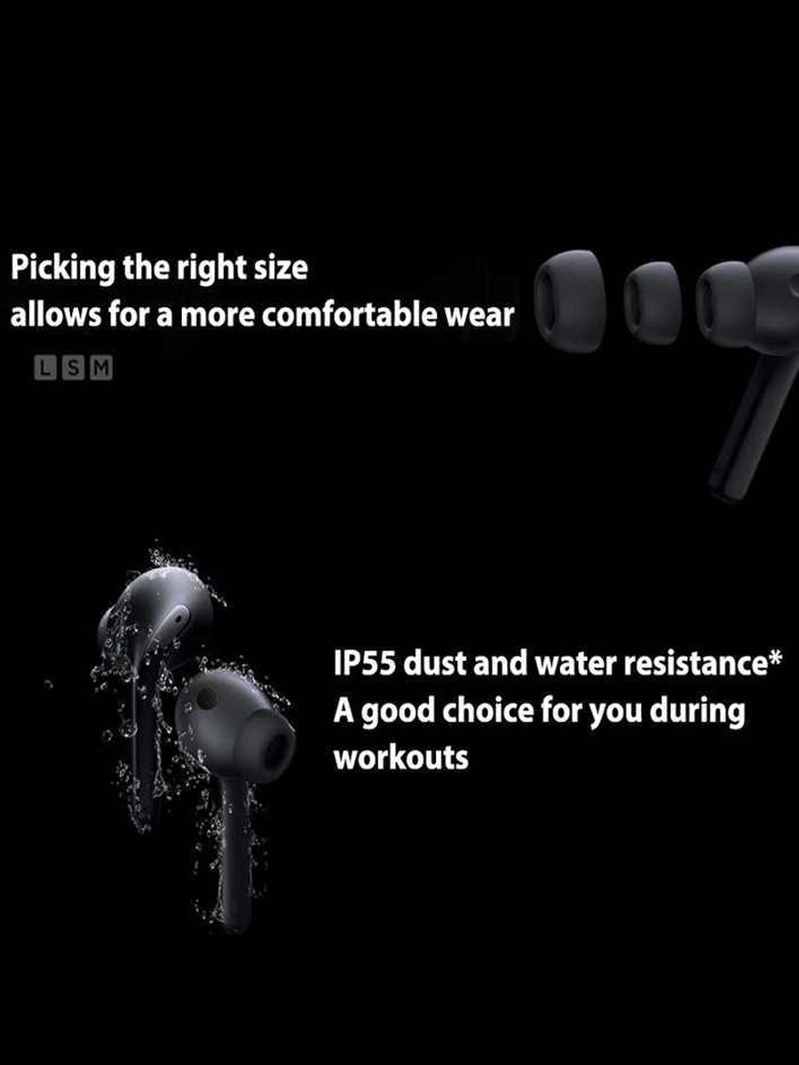 Original Xiaomi Buds 3 bluetooth Earphone Mi Anc Active Noise Cancelling Waterproof Gaming Tws Wireless Earbuds - ARRA SPORT