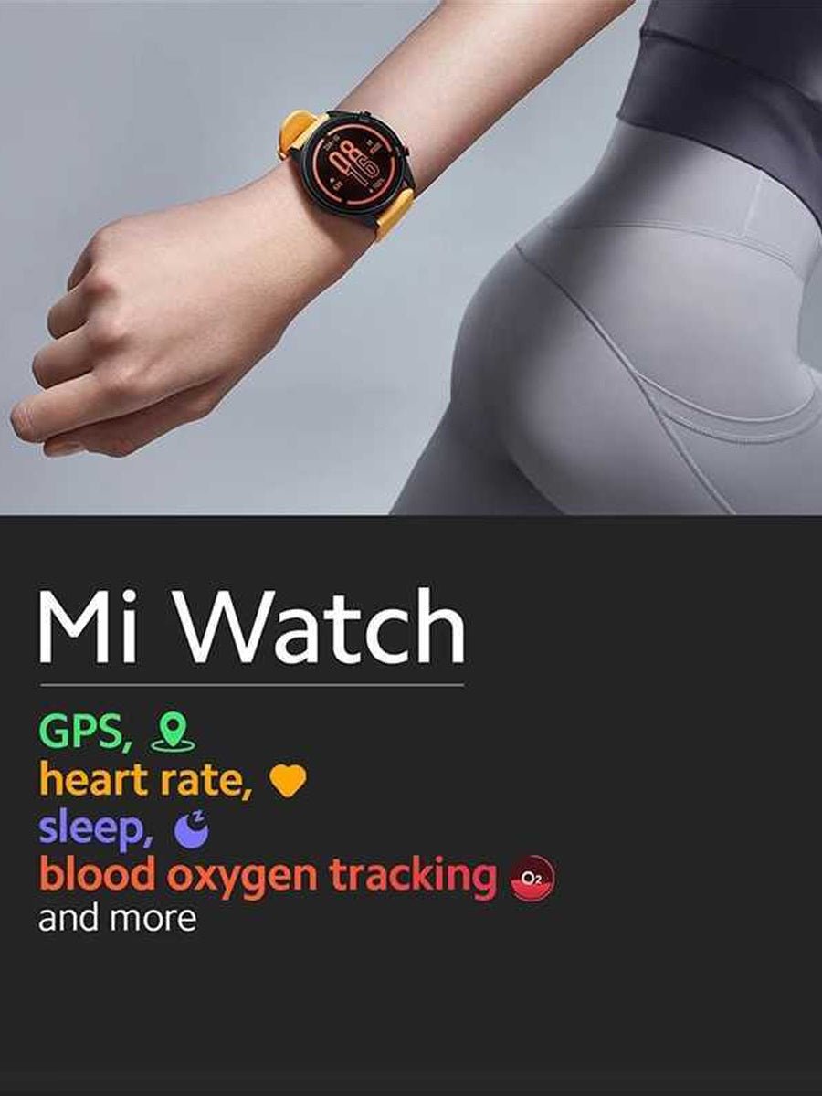Original Xiaomi Mi Watch 1.39 Inch Color Sports Edition NFC PPG Biosensor GPS Positioning Watch - ARRA SPORT
