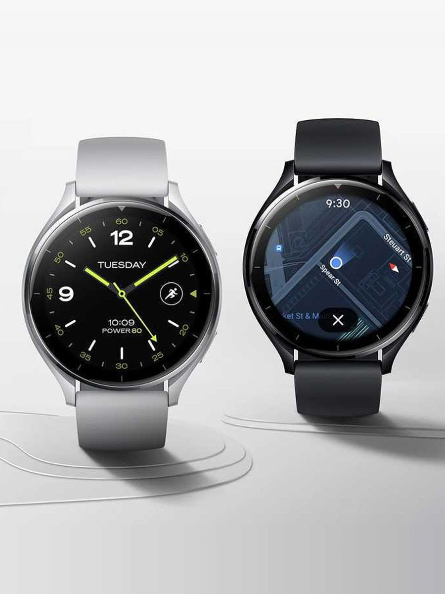 Original Xiaomi Mi Watch 2 Smartwatch 2+32GB 1.43" AMOLED Snapdragon W5+Gen1 BT5.2 Google Wear OS Health Monitor 5ATM 495mAh - ARRA SPORT