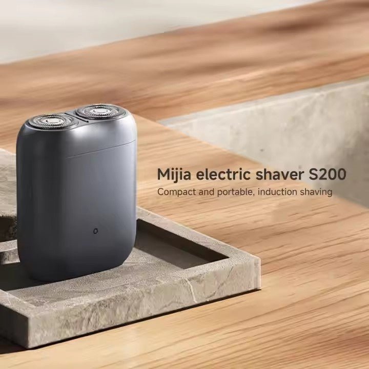 Original Xiaomi Mijia Electric Shaver S200 Waterproof With Detachable Magnetic Cutter Head Razor - ARRA SPORT