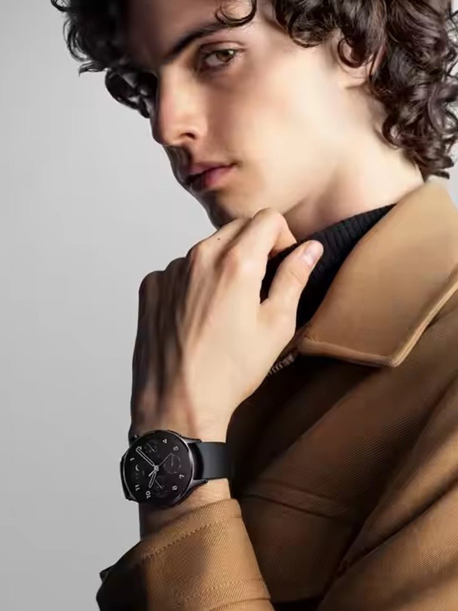 Original Xiaomi Watch S1 Pro Black Brown Stainless Steel Case Smart Watch Smart Rotating Crown Long Battery Life - ARRA SPORT