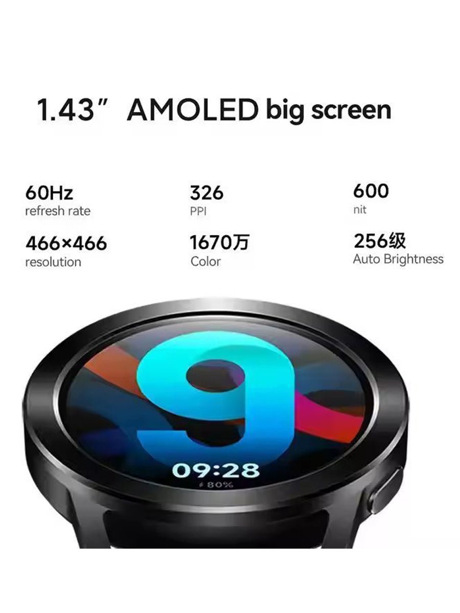 Original Xiaomi Watch S3 Smart Watch With 1.43 - Inch AMOLED Display 486mAh Long Battery Life Sports 5ATM Water Proof - ARRA SPORT