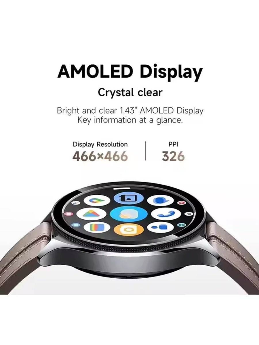 Xiao mi Watch 2 Pro 2GB 32GB 1.43" AMOLED Display Snapdragon W5+ Gen 1 Magnetic Charge 150+ Sports Modes - ARRA SPORT