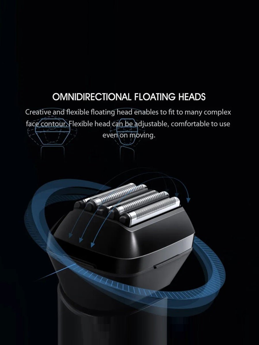 Xiaomi 5 - Blade Electric Shaver Replacement Head Magnetic - attraction for Easy Removal and Cleaning Portable Shaver Head - ARRA SPORT