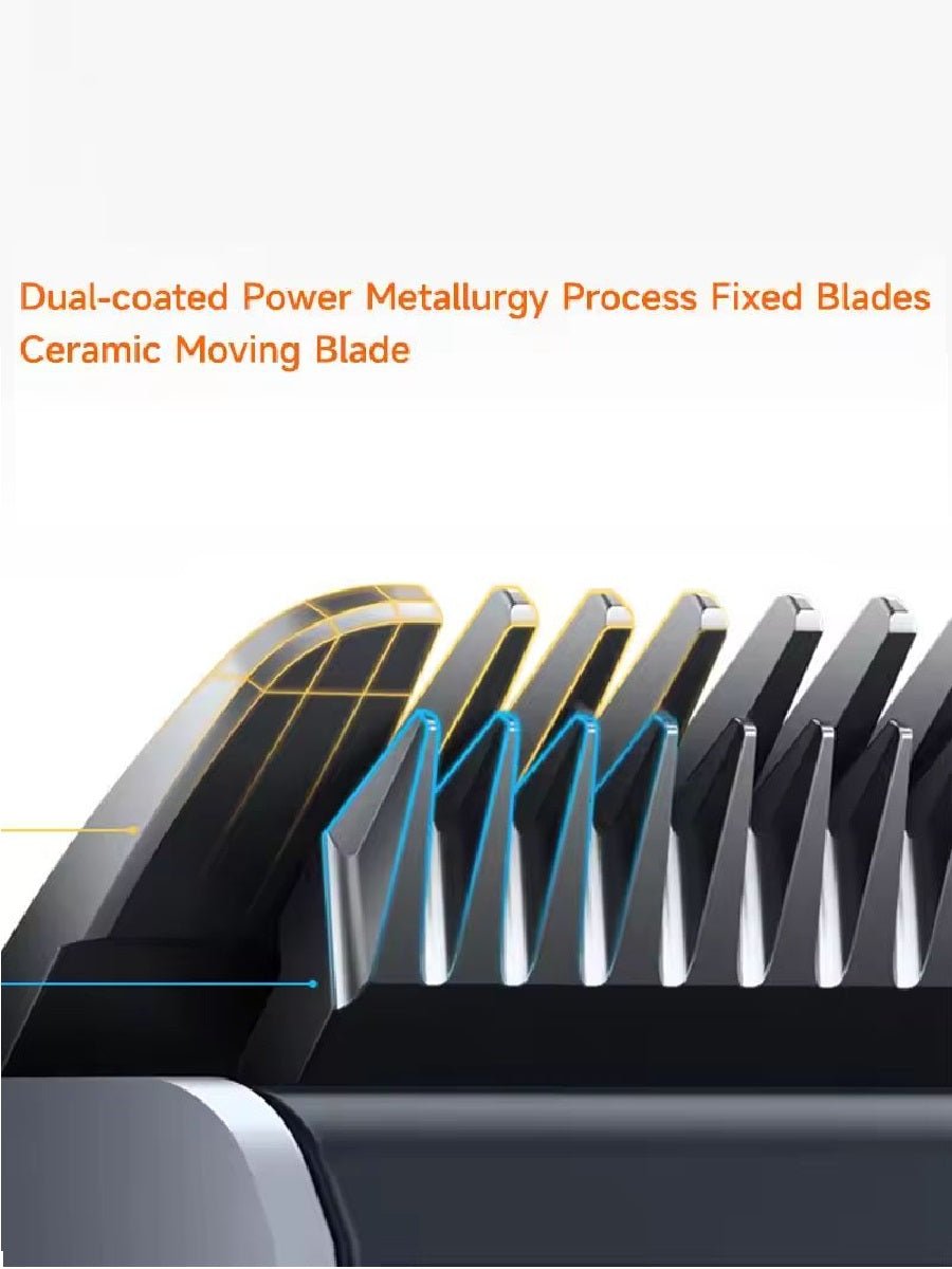 Xiaomi Electric Hair Clipper 2 Men Sideburns Shaver Dual - coated Length Adjust Intelligent Anti - jamming Wireless Cut Trimmer - ARRA SPORT