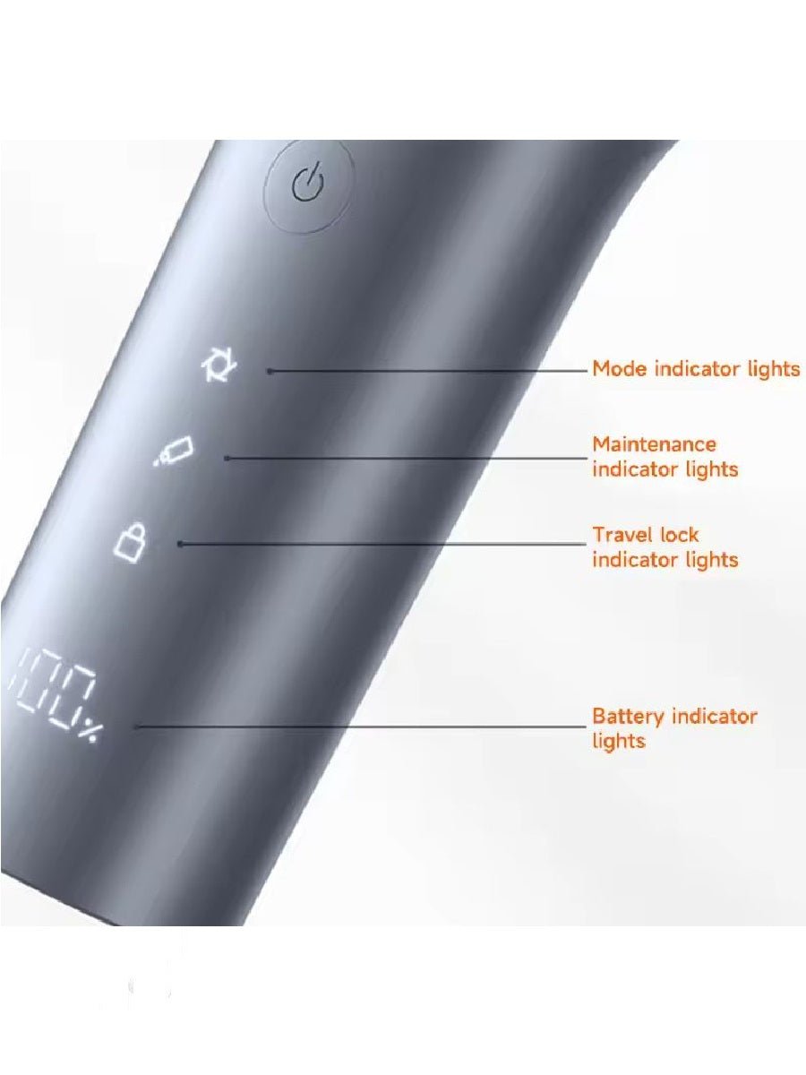 Xiaomi Electric Hair Clipper 2 Men Sideburns Shaver Dual - coated Length Adjust Intelligent Anti - jamming Wireless Cut Trimmer - ARRA SPORT