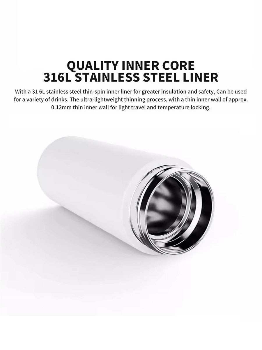 Xiaomi Insulated Water Bottle 316L Stainless Steel Thermos Cup 350ML Mini Kettle Car Travel Cup - ARRA SPORT