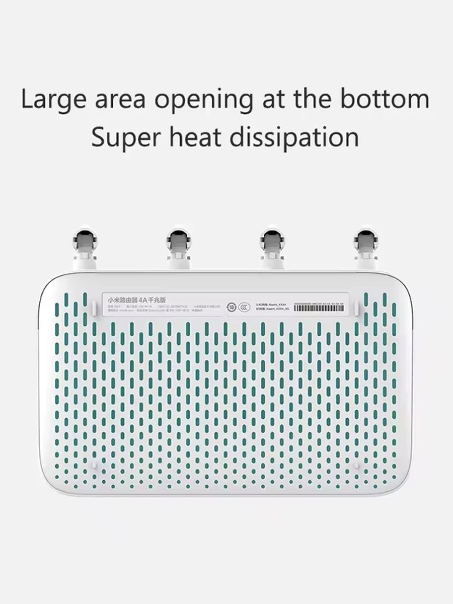 Xiaomi Mi Router 4a Gigabit Edition OLED Flip 4 High - Gain Antennas 2.4GHz Wifi 16/64/128MB Rom Linux for Smart Home Computer - ARRA SPORT