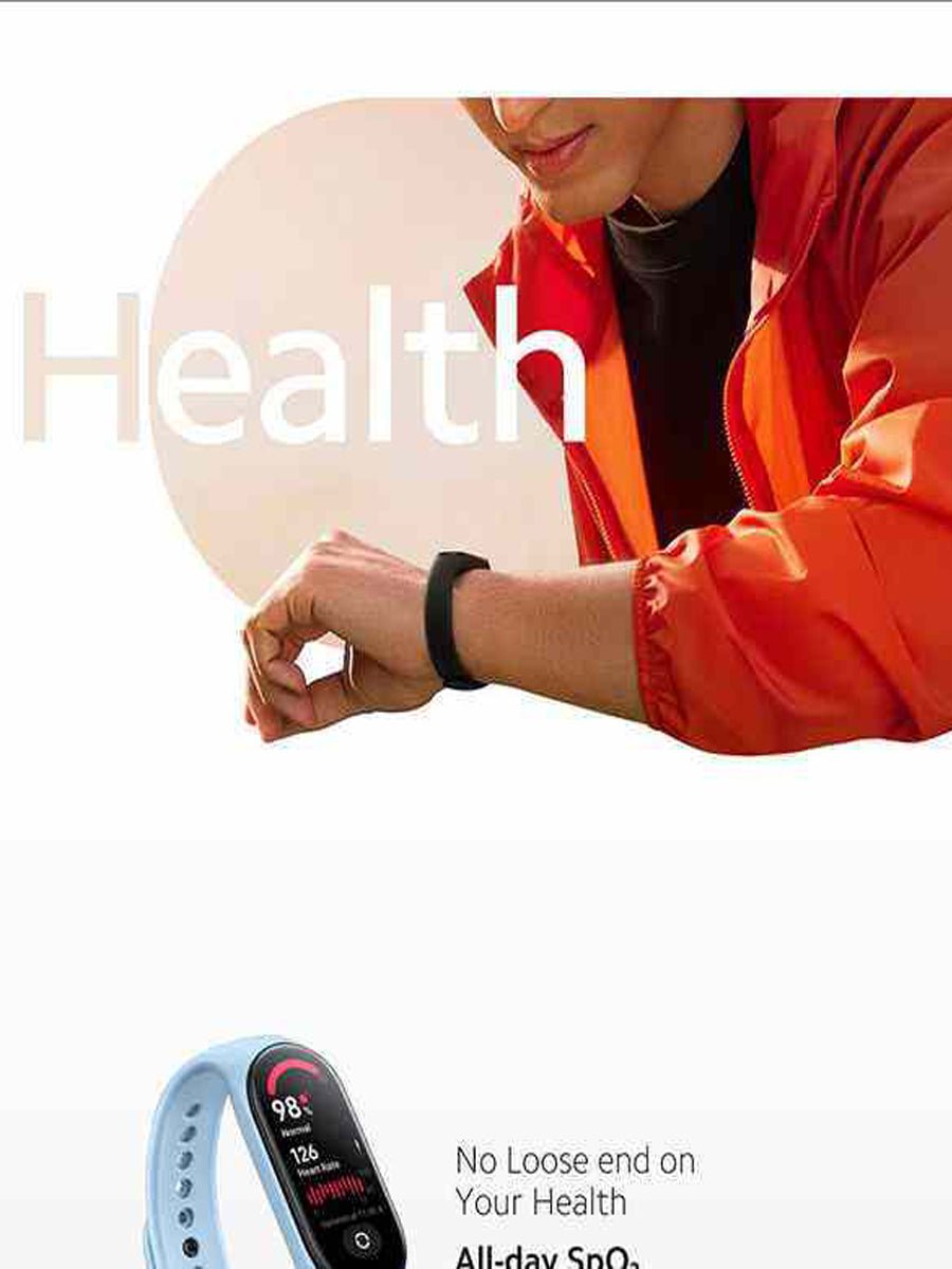 Xiaomi Mi Smart Band 7 Bluetooth 5.2 AMOLED Wearable Devices Xiaomi Smartband 7 Miband 7 - ARRA SPORT