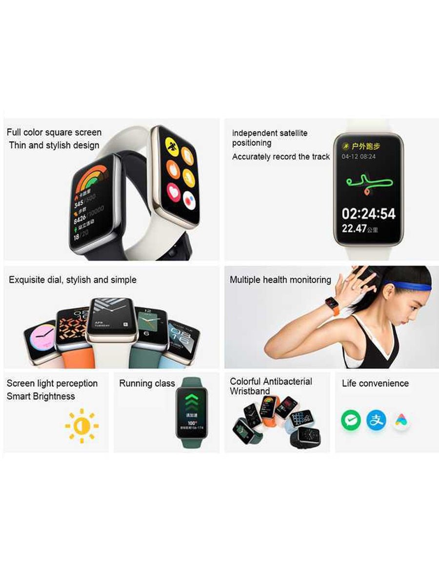 Xiaomi Mi Smart Band 7 Pro 1.64'' AMOLED Curved Screen Smart Bands Waterproof GPS Blood Oxygen Smart Bracelet Miband - ARRA SPORT