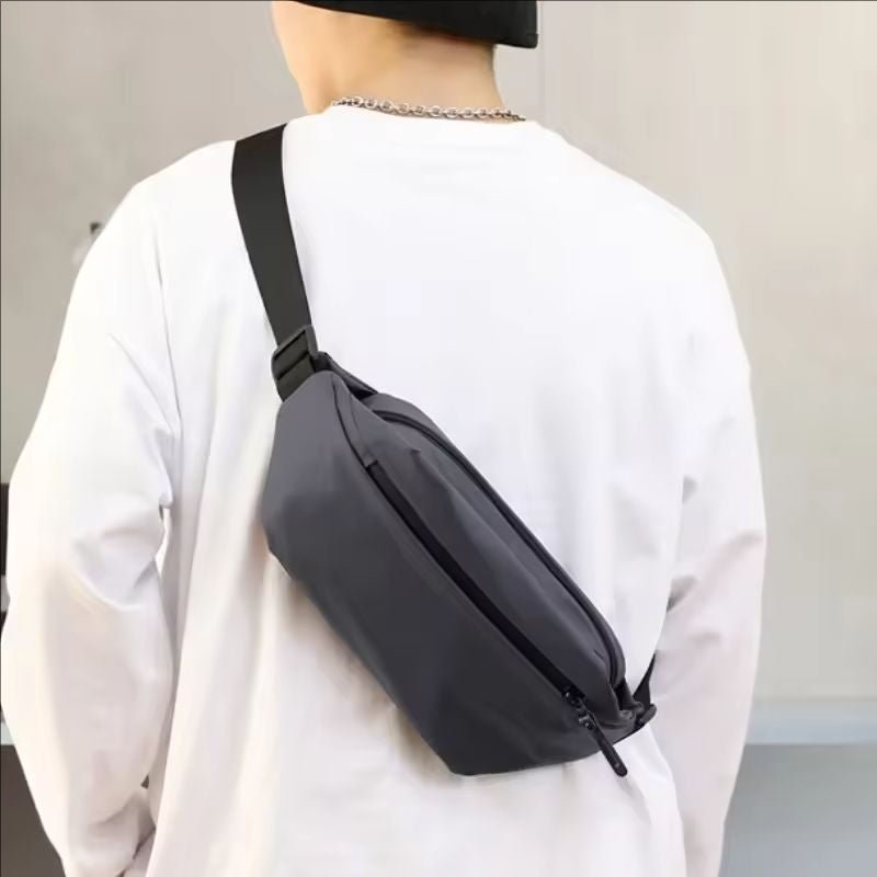 Xiaomi Mijia 2.25L Black Waist Bag Multifunctional Waterproof Leisure Chest Bag for Outdoor Sports Home Appliance - ARRA SPORT