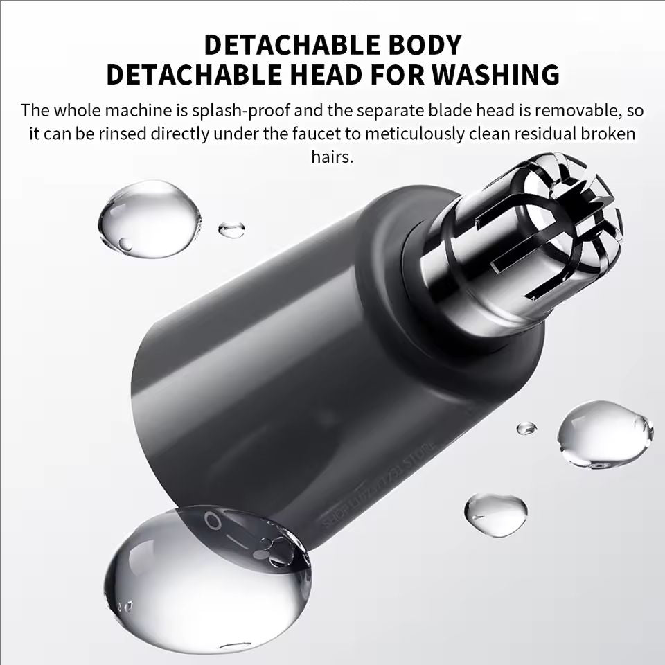 Xiaomi Mijia Electric Nose Hair Trimmer Portable Nose Ears Hair Eyebrow Trimmer for Men Rechargeable Painless Clipper - ARRA SPORT