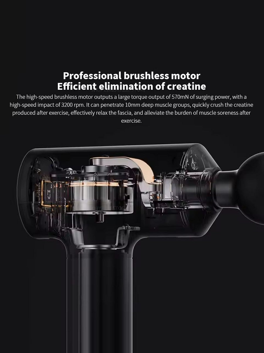 Xiaomi Mijia Massage Gun Electric Neck Massager Smart Hit Fascia Gun For Body Massage Relaxation Fitness Muscle Pain Relief - ARRA SPORT