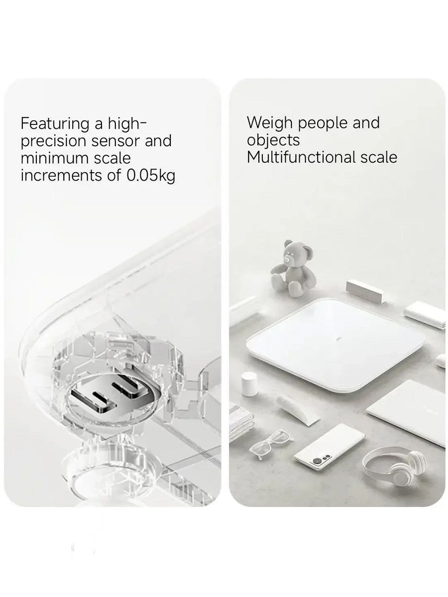 Xiaomi Mijia Scale S200 High Precision Sensor Balance Test Weight Report LED Screen Multifunctional Smart Scale Work For Mihome - ARRA SPORT