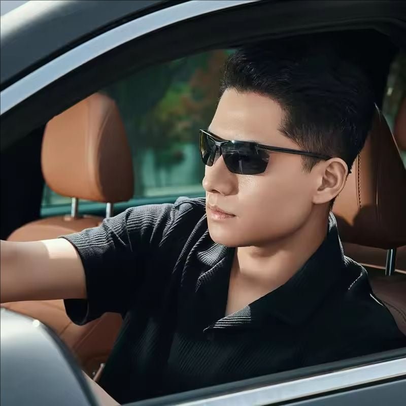 Xiaomi Mijia Sport Sunglasses Curved Nylon HD Polarizing Lenses UV400 Oil Pollution Prevention Driving Running Climb Sunglasses - ARRA SPORT