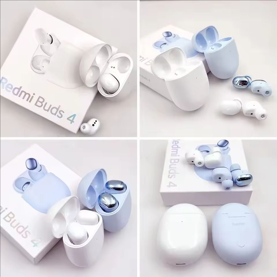Xiaomi Redmi Buds 4 True Wireless Bluetooth Earphone Global Version Hybrid Vocalism Bluetooth 5.2 Headset CD - level Sound Quality - ARRA SPORT