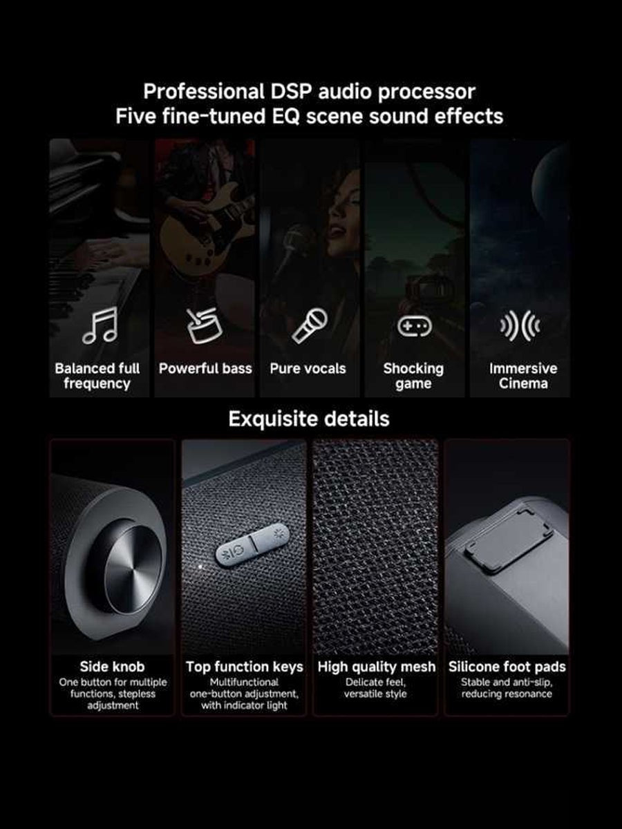 Xiaomi Redmi Gaming Desktop & Laptop Speakers with RGB Cool Lighting Effects Built - in Microphone - ARRA SPORT
