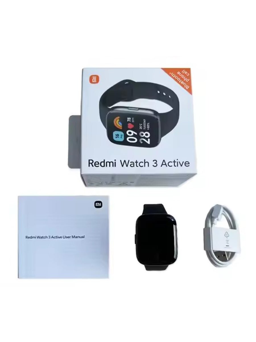 Xiaomi Redmi Watch 3 Active Global Version Smartwatch 1.83'' LCD Display Bluetooth Phone Call 12 Days Battery Blood Oxygen 5ATM - ARRA SPORT
