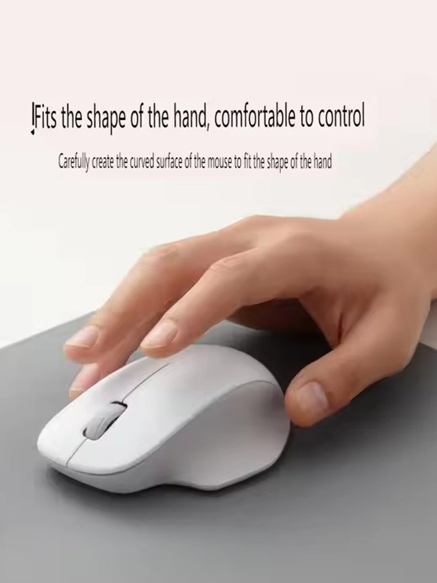Xiaomi Wireless Mouse Comfort Edition Wireless 2.4G Light Sound Office Compact Portable mac Notebook Desktop - ARRA SPORT